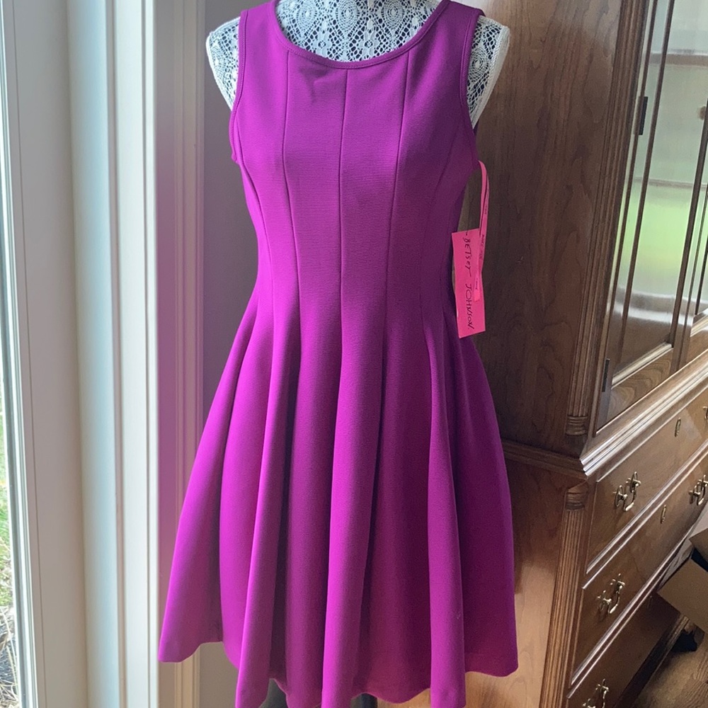 Betsey Johnson Pleat Tank Dress NWT